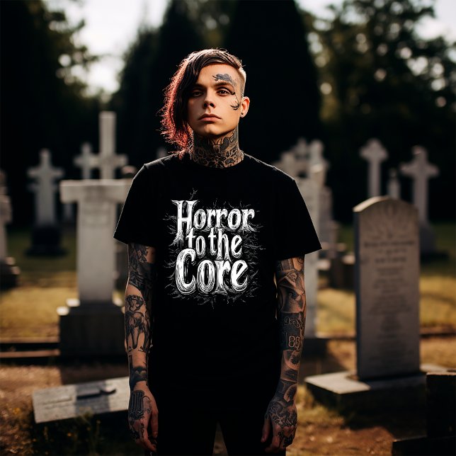 Camiseta Horror no Núcleo (Criador carregado)