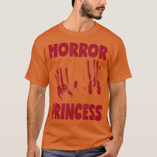 Camiseta Horror Princesa Retro Monster Halloween Costume