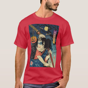 Camiseta Horror Samurai Piada Palhaço Morte