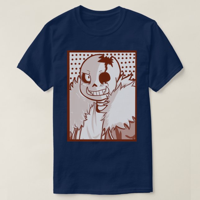 Camiseta Horror Sans Classic TSirt (Frente do Design)