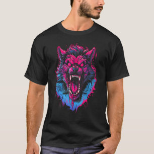 Camiseta Horror Werewolf Cabeça Halloween Mythology Wolf Sh