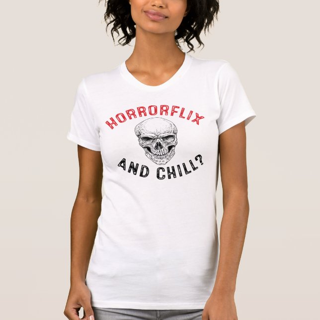 Camiseta Horrorflix e Chillar | Halloween (Frente)