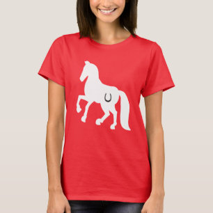 CAMISETA HORSE CHÃ, GIRLS, HORSESHOE