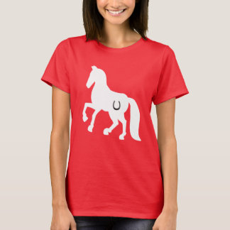 CAMISETA HORSE CHÃ, GIRLS, HORSESHOE