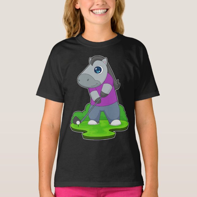 Camiseta Horse Golf Golf Club (Frente)