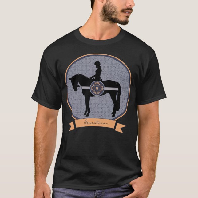 Camiseta HORSE HORSES - rancho artístico (Frente)