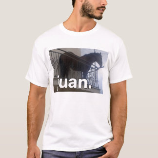 Camiseta Horse Juan Meme em Balcony