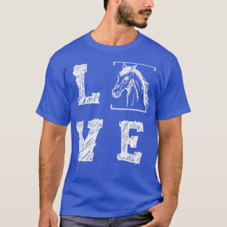 Camiseta Horse Lover Gift Cavalo Esportivo