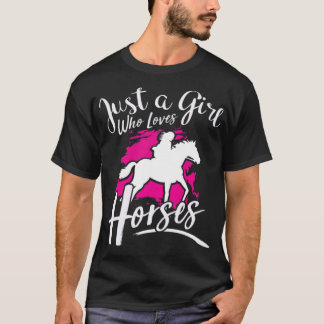 Camiseta Horse Lover Horseback Andando por Cavalo Equestre