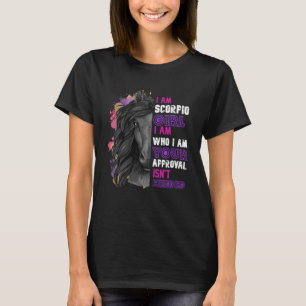 Camiseta Horse Lover I Am Scorpio Girl ama Andar Equador