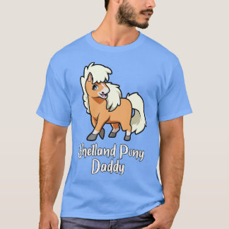 Camiseta Horse Lover Shetland Pony Pai