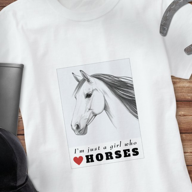 Camiseta Horse Lover Women's (Criador carregado)