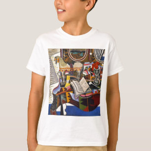 Camiseta Horse Pipe Red Flower por Joan Miro