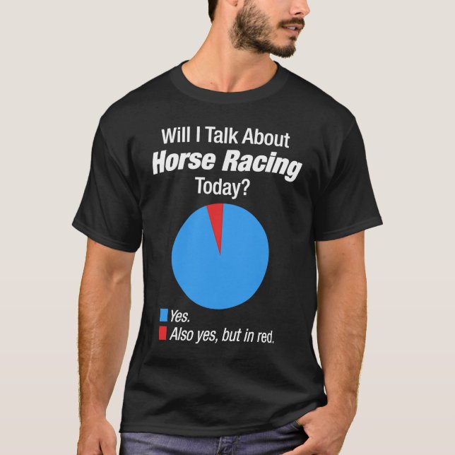 Camiseta Horse Racing  Obsessed (Frente)