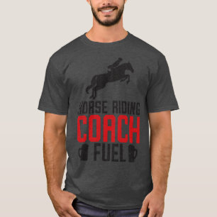 Camiseta Horse Riding Equestrian Coach Beer Lover Sports Tr