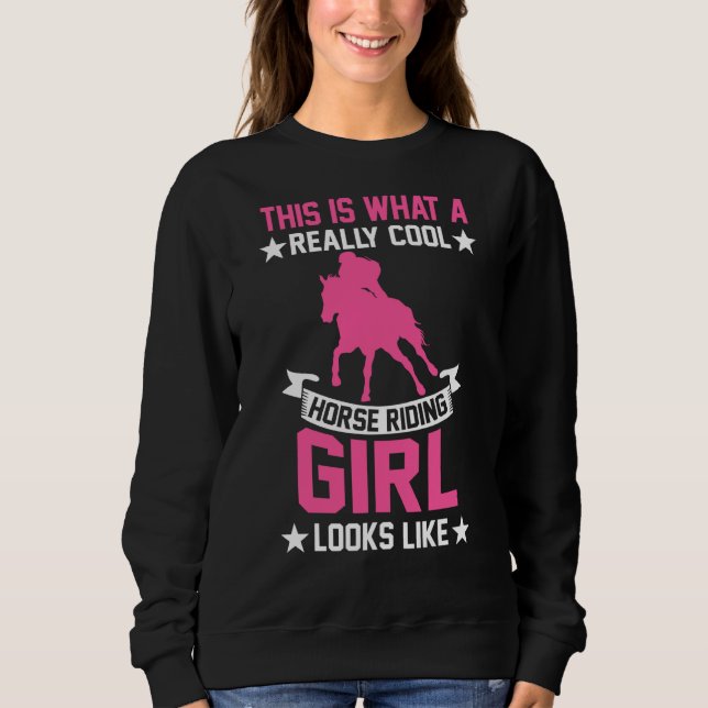Camiseta Horse Riding Girl (Frente)