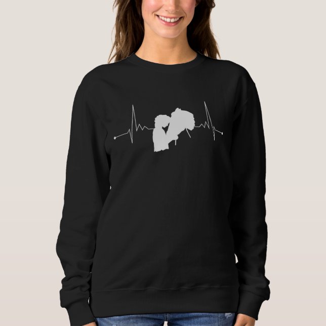 Camiseta Horse Riding Heartbeat Women Girls Paddock Ride (Frente)