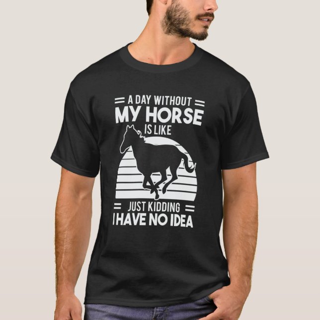 Camiseta Horse Riding Owner Outfit Equestrian Horse   6 (Frente)