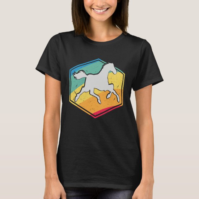 Camiseta Horse Shirt Retro Style (Frente)