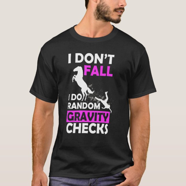 Camiseta Horse Show Pulando Gravidade (Frente)