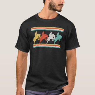 Camiseta Horse Show Retro Vintage Equestrian Jockey Rider S