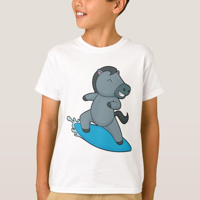 Camiseta Horse Surfer Water (Frente)
