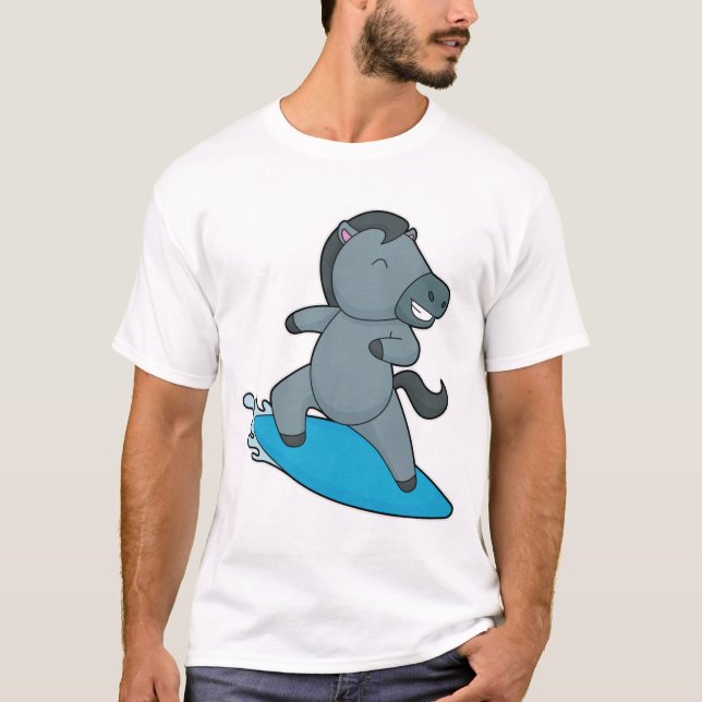 Camiseta Horse Surfer Water (Frente)