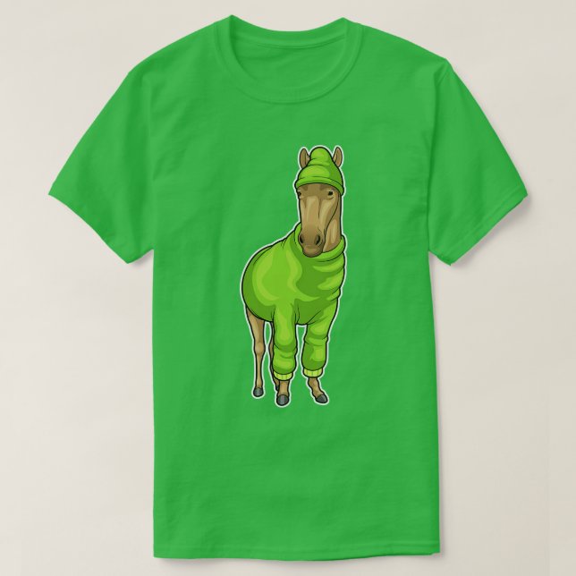 Camiseta Horse Sweater Beanie (Frente do Design)