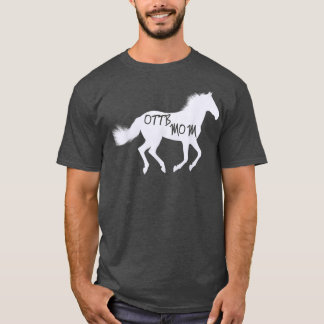 Camiseta Horse Tee OTTB Mãe Presente Equestre