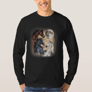 Camiseta Horse Três Lua 3 Lobos