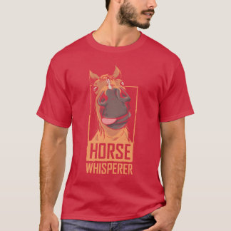 Camiseta Horse Whisperer Rider Lover Garota Equestre