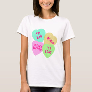 Camiseta Horse Women Candy Hearts