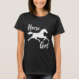 Camiseta Horseback Riding Horse Girl