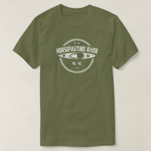 Camiseta Horsepasto River Carolina do Norte Kayaking