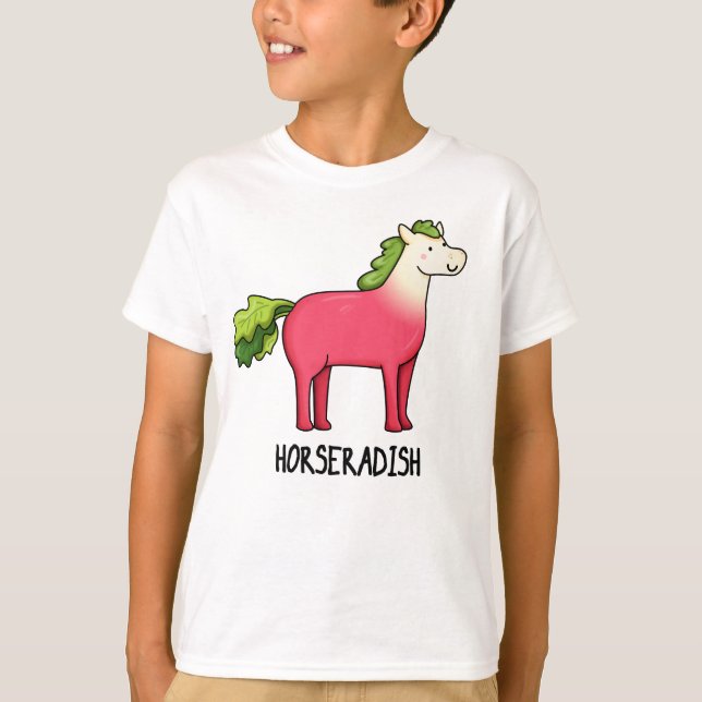 Camiseta Horseradino Funny Horse Pun (Frente)