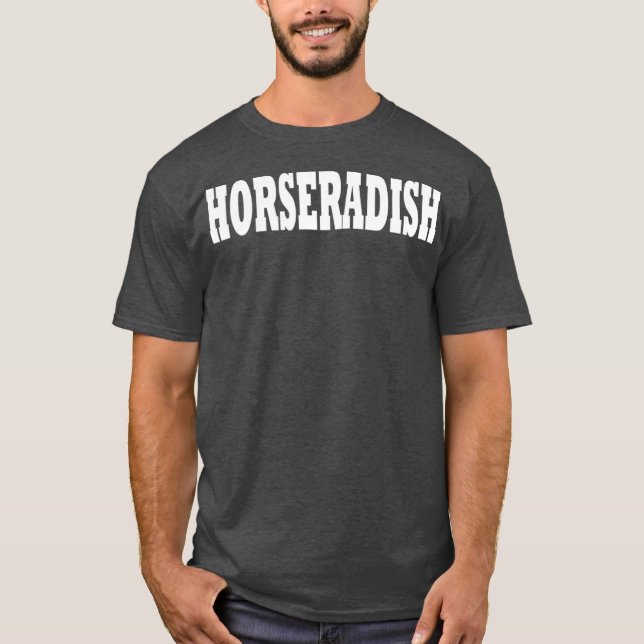 Camiseta Horseradish Costume Halloween (Frente)
