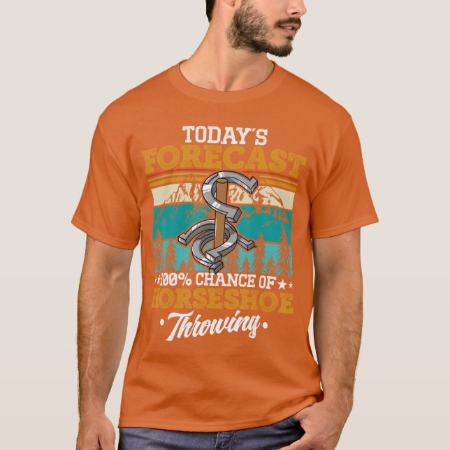 Camiseta Horseshoehrowing Game Playing Pitchingossing boy g (Frente)