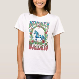 Camiseta Horsey Holidays design