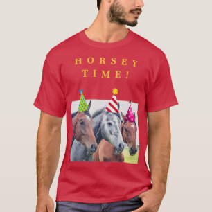 Camiseta Horsey Timefor Horse Lovers