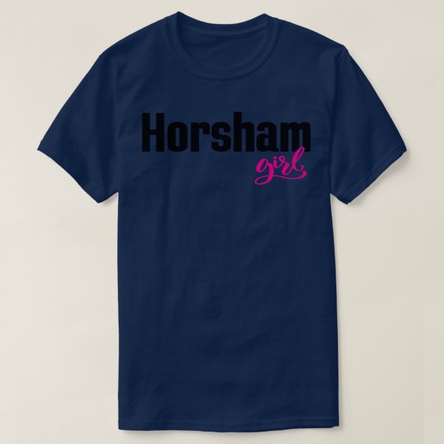 Camiseta Horsham Girl (Frente do Design)