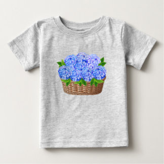 Camiseta Hortênsias Azuis Costeiras de Nantucket