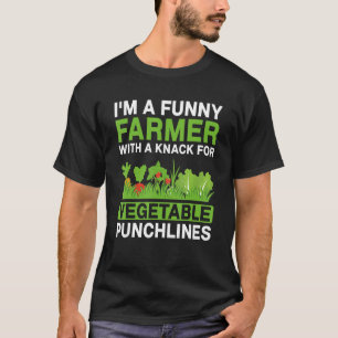 Camiseta Horticultura de jardinagem vegetal Veggie