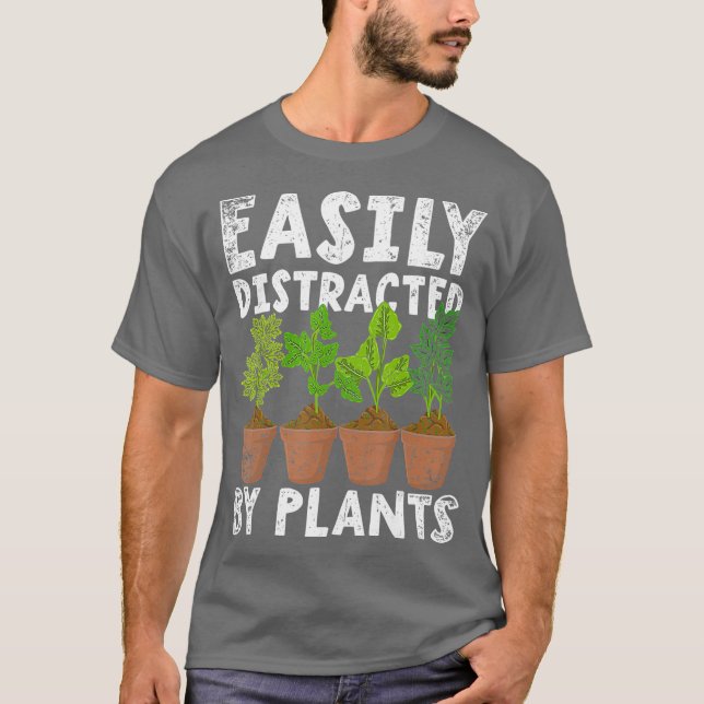 Camiseta Horticultura Engraçada Plantas Naturais Presente p (Frente)