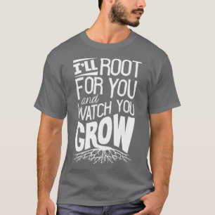 Camiseta Horticultura Horticulturista Jardinagem Ill Root F