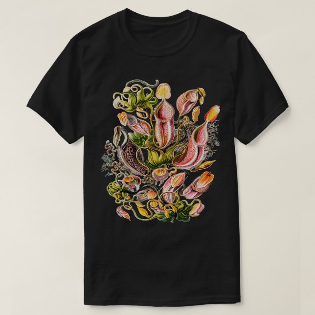 Camiseta Horticultura Vegetal Carnívora (Frente do Design)