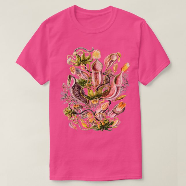 Camiseta Horticultura Vegetal Carnívora, Vênus Flytrap Hous (Frente do Design)