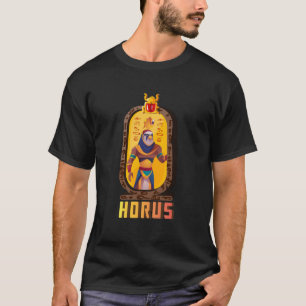 Camiseta horus, egito antigo, deus do céu no antigo Egito