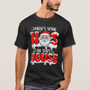 Camiseta Hos House Papais noeis De Natal Engraçados Fam Fam