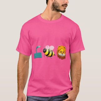 Camiseta Hose Bee Lion Emoji boy
