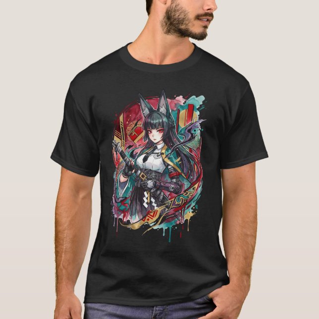 Camiseta Hoshimi Miyabi Zenless Zone Zero (Frente)
